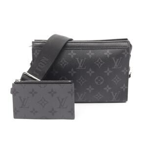 Louis Vuitton Gaston Bum Bag Shoulder Bag Eclipse Reverse Black